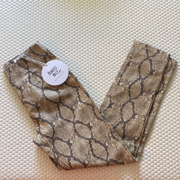 NWT Snakeskin Pants - Picture 1 of 4